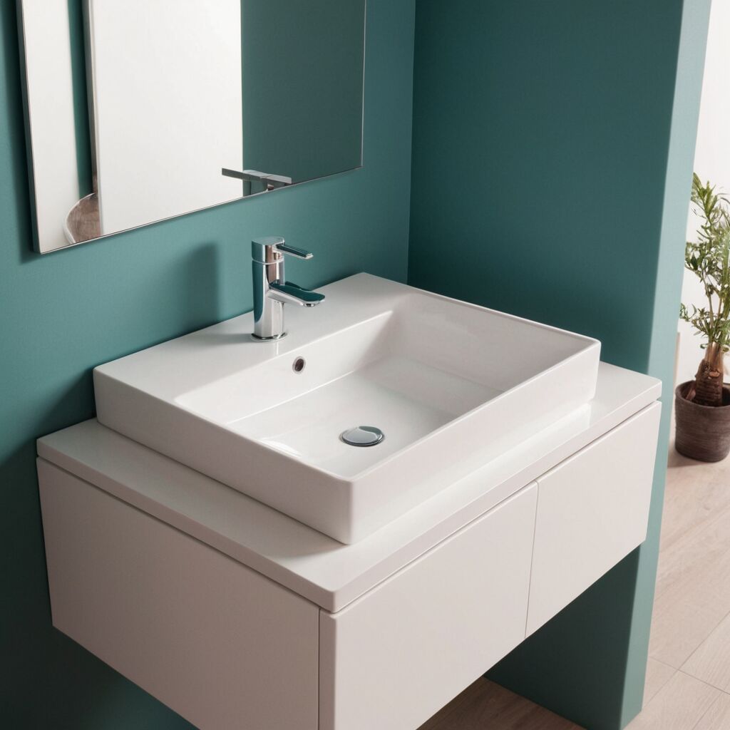 Waschtisch mit Unterschrank 60 cm: Moderne Lösungen für kleine Bäder