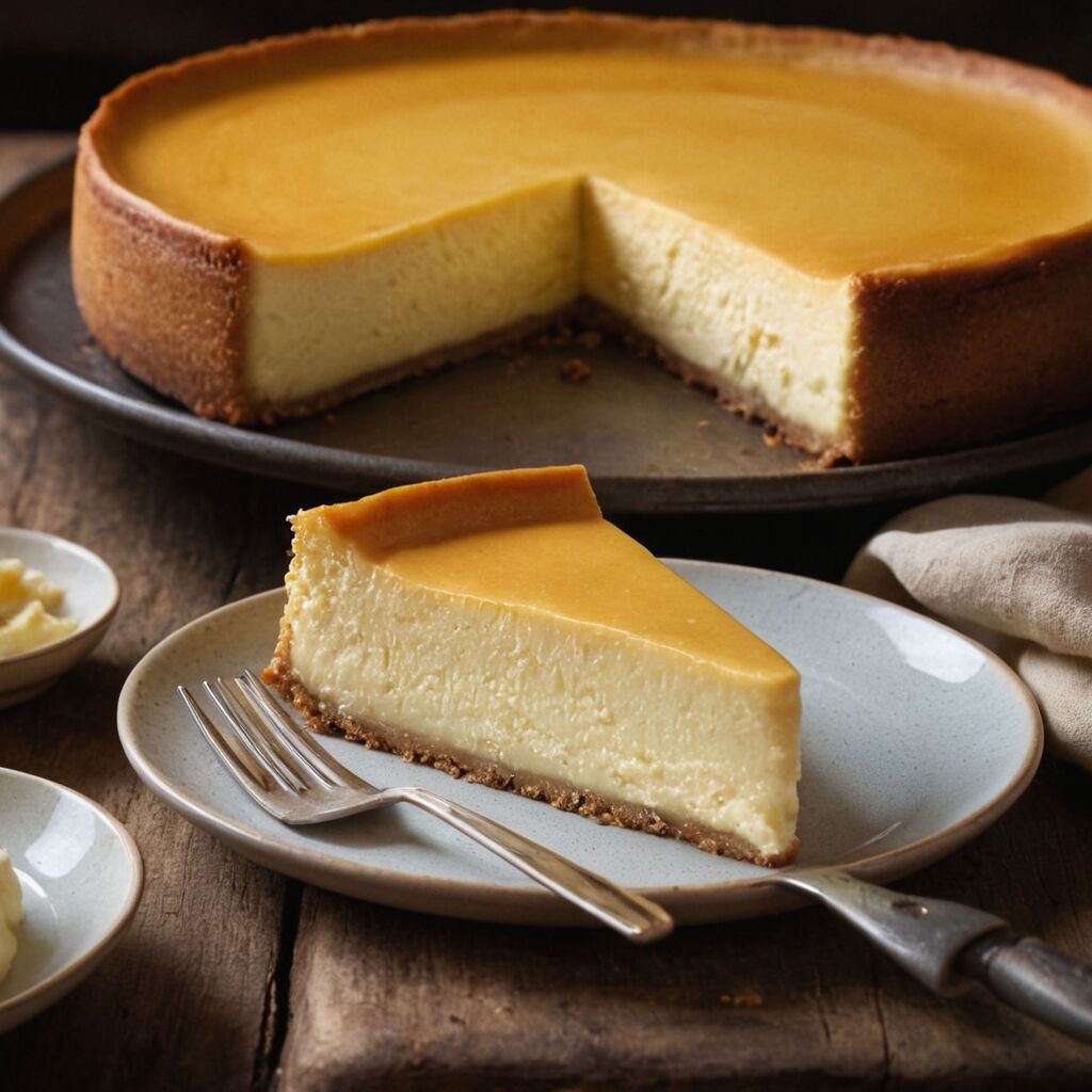 Omas Käsekuchen ohne Boden mit Puddingpulver – Das leckere, einfache Rezept