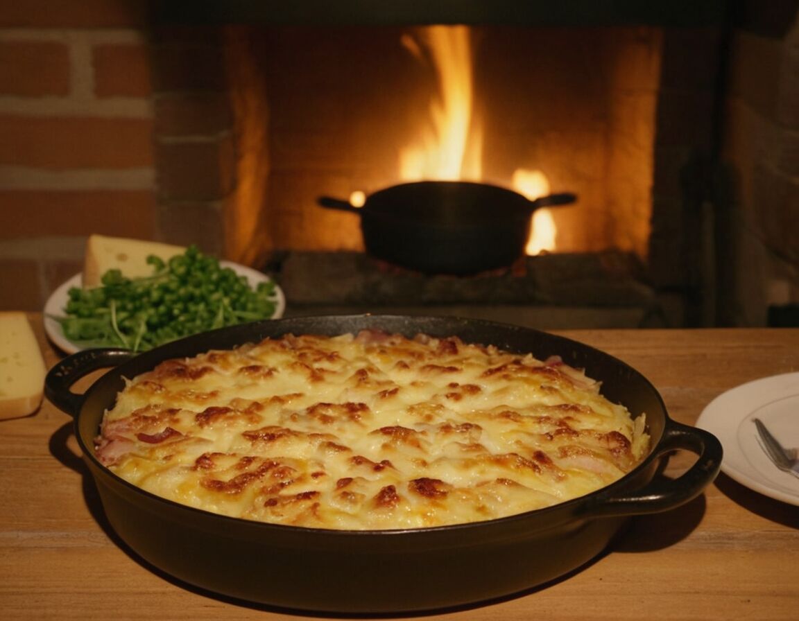 Kartoffelgratin mit Schinken und Käse überbacken   - Schnelles einfaches Abendessen warm: Leckere Rezepte für den Feierabend