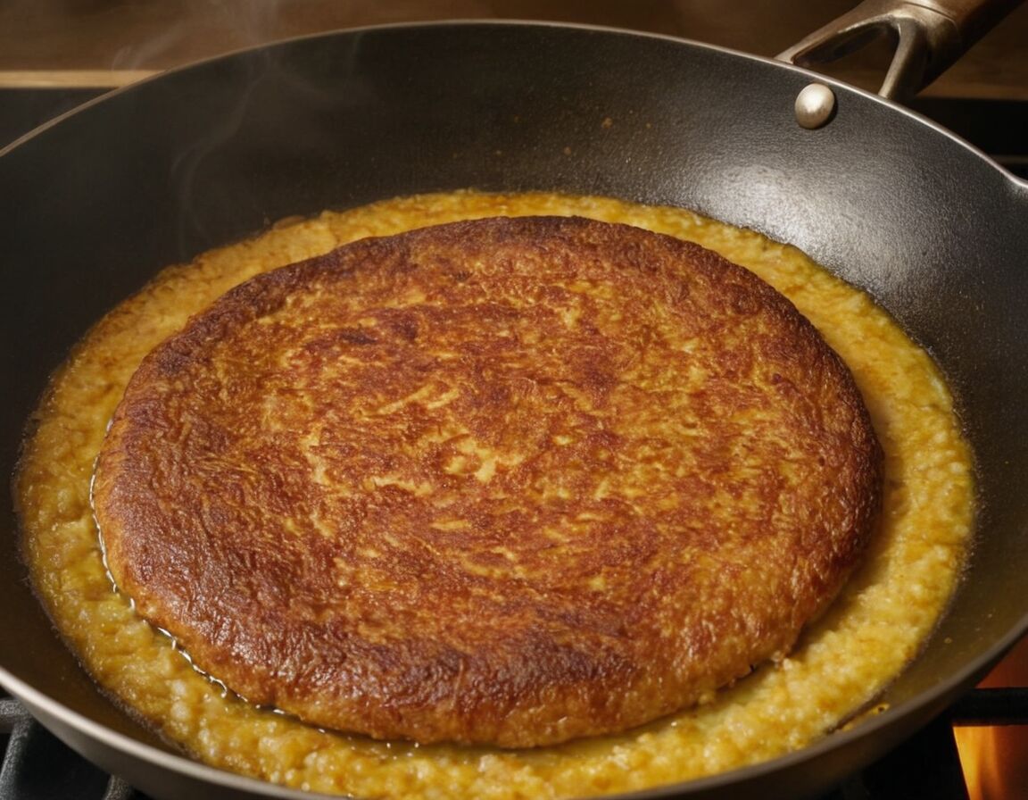 Kartoffeln erst wenden, wenn die Unterseite goldbraun ist   - Bratkartoffeln aus rohen Kartoffeln: So gelingen sie besonders knusprig