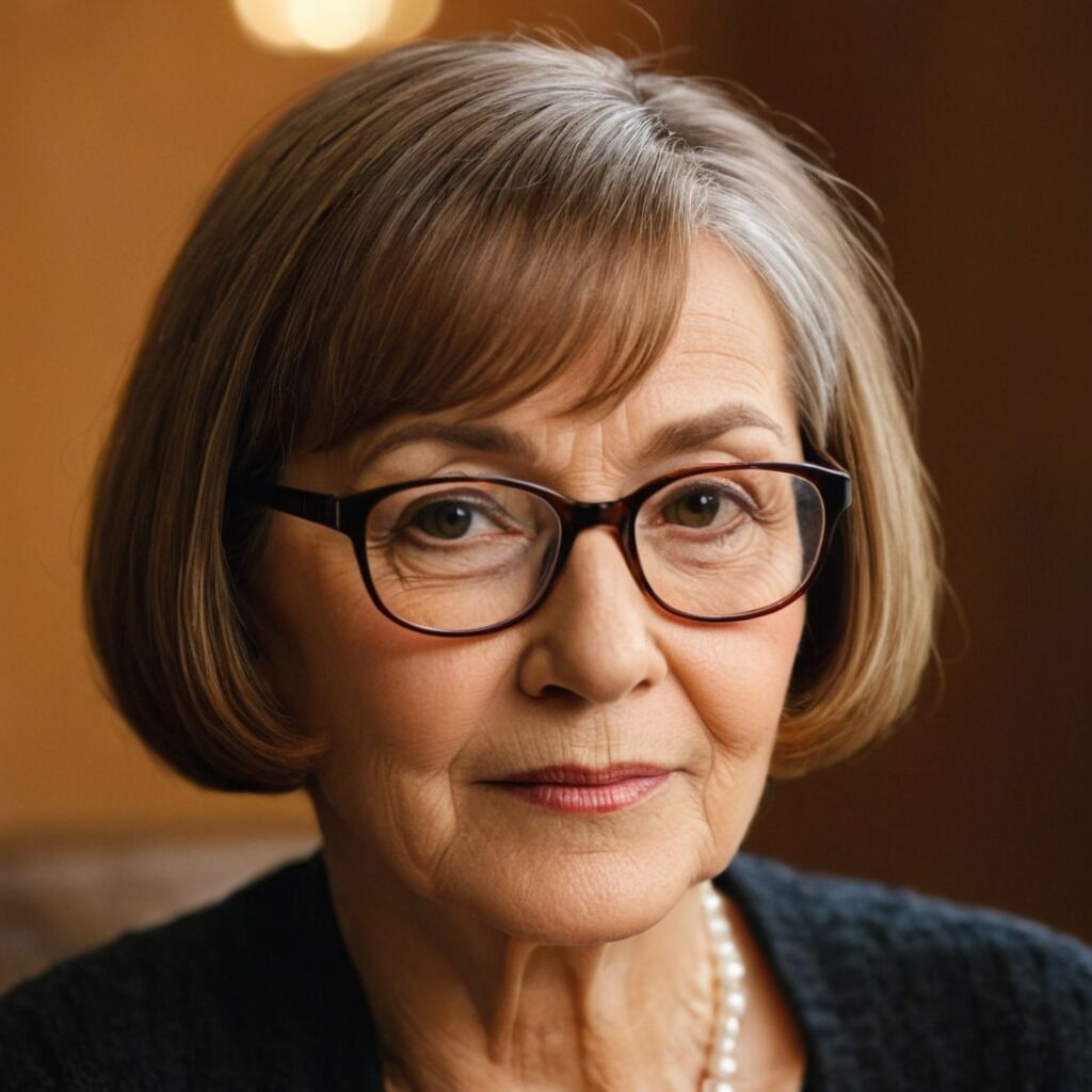 Mit Brille Kurzhaarfrisuren ab 60 die jünger machen – Inspiration & Trends
