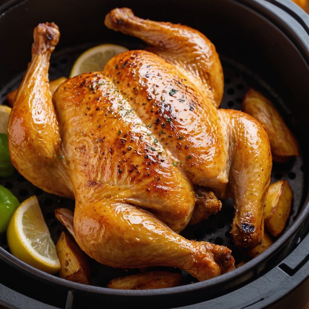 Hähnchen in der Heißluftfritteuse: Knusprige Rezepte ohne viel Fett