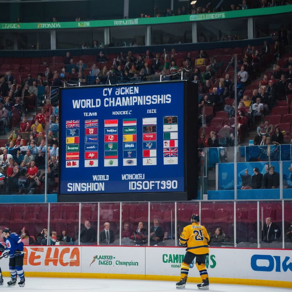 Eishockey-WM Tabelle 2025 – Alle Teams, Spiele & Ergebnisse