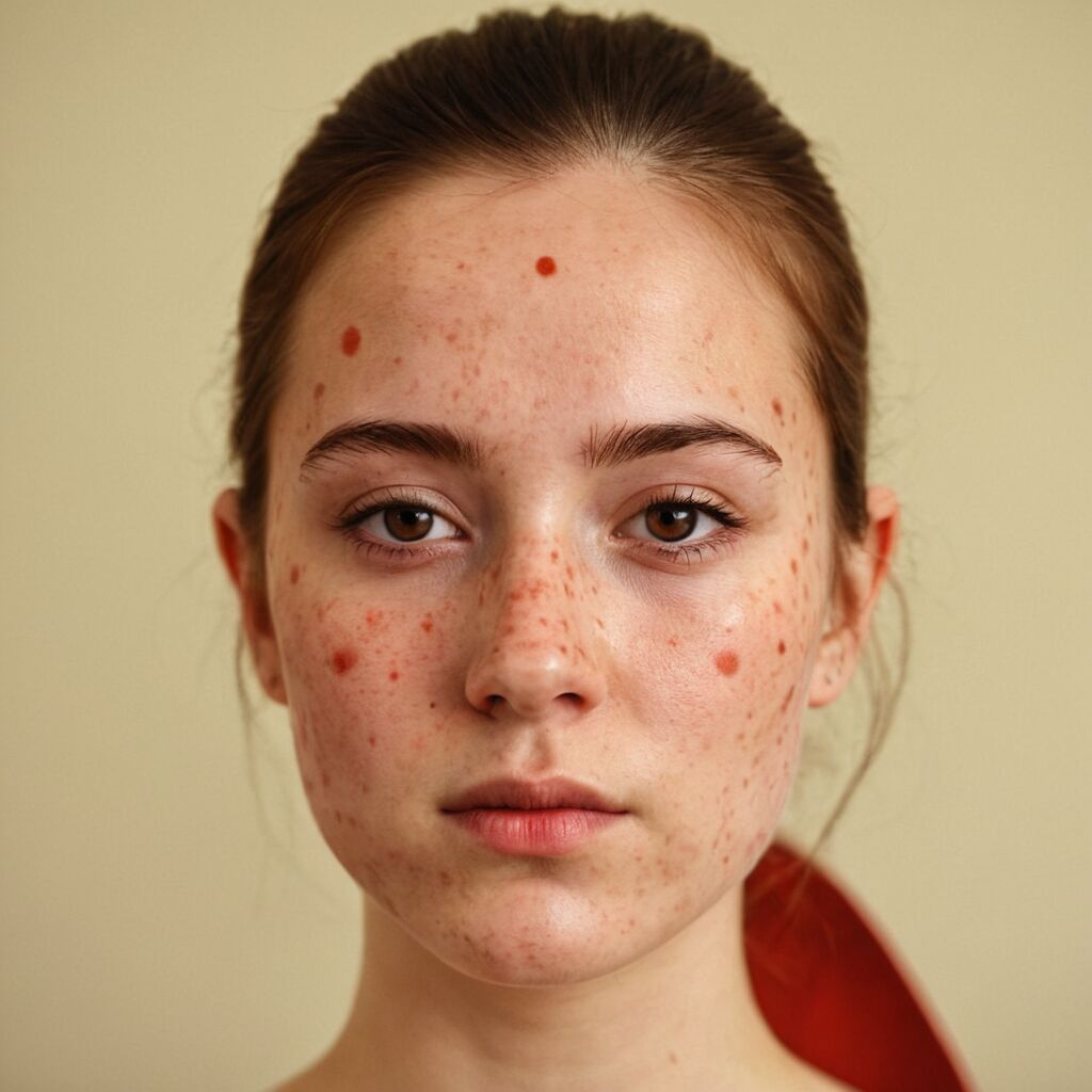 Rote Flecken im Gesicht: Ursachen und Behandlungsmöglichkeiten