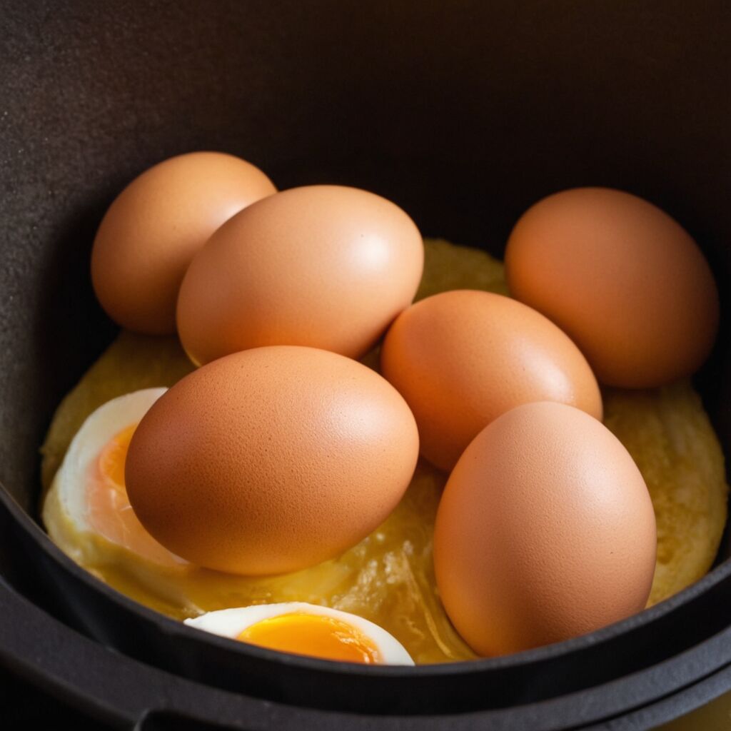 Eier kochen in der Heißluftfritteuse – So gelingt’s auf den Punkt