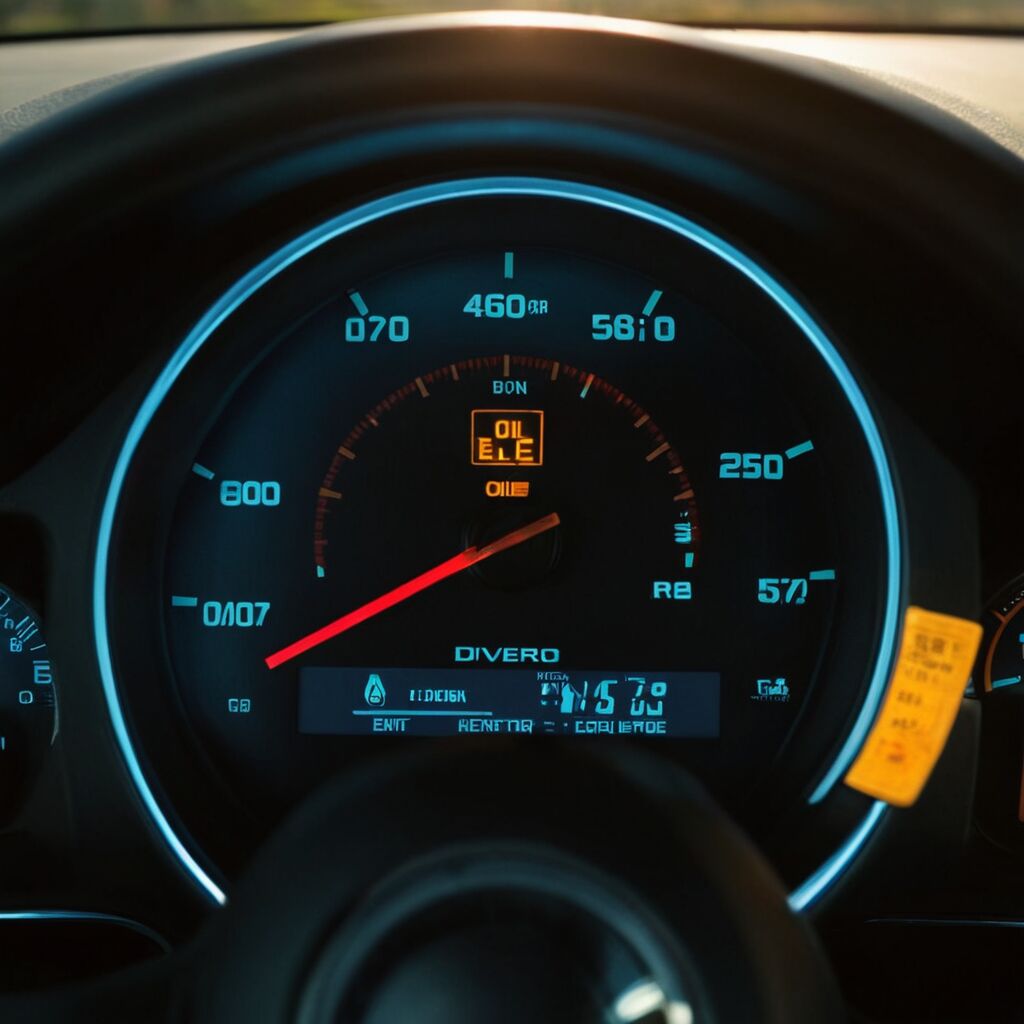 Wie verhalten Sie sich, wenn nach Motorstart die Öldruckkontrollleuchte nicht erlischt?