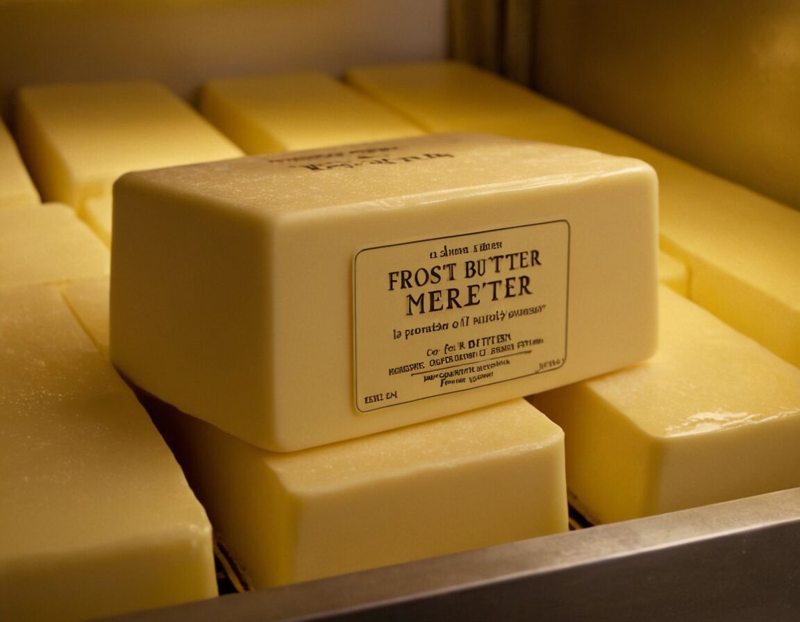 Vor dem Verwenden langsam im Kühlschrank auftauen   - Kann man Butter einfrieren? Tipps für lange Frische