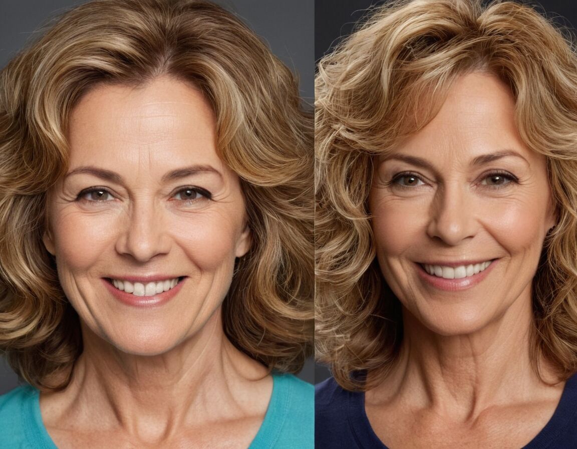 Natürliche Wellen bringen Leichtigkeit und Volumen   - Frisuren, die jünger machen ab 50: Vorher-Nachher Inspirationen, die begeistern