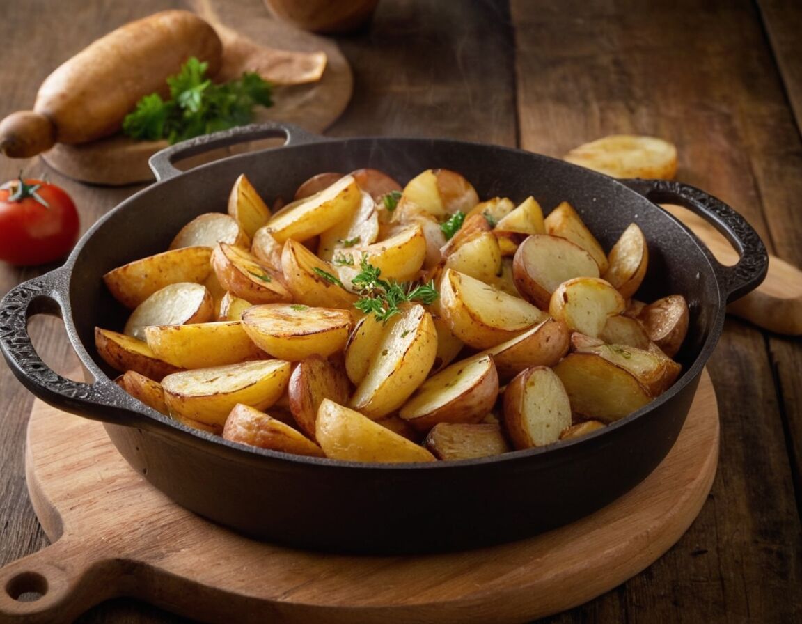 Anleitung für Bratkartoffeln aus rohen Kartoffeln - Bratkartoffeln aus rohen Kartoffeln oder gekocht? Unterschiede & Anleitungen