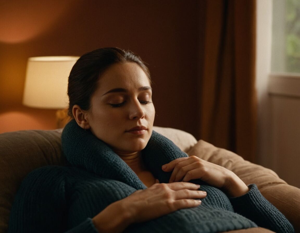 Warme Halswickel oder Brustwickel anwenden - Was hilft gegen Erkältung? Die besten Hausmittel und Tipps