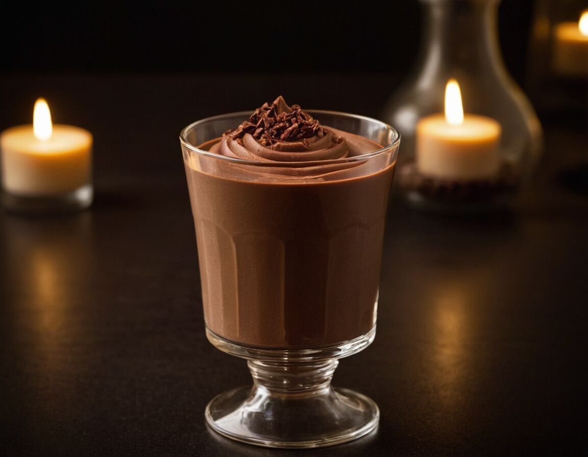 Vorsichtig die Schokoladenmischung unter die Sahne heben - Mousse au Chocolat ohne Ei – Das cremige Dessert ohne Risiko