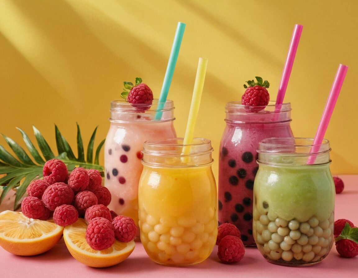 Typische Toppings und kreative Zusätze für das besondere Extra   - Bubble Tea selber machen: Das perfekte Rezept für zu Hause