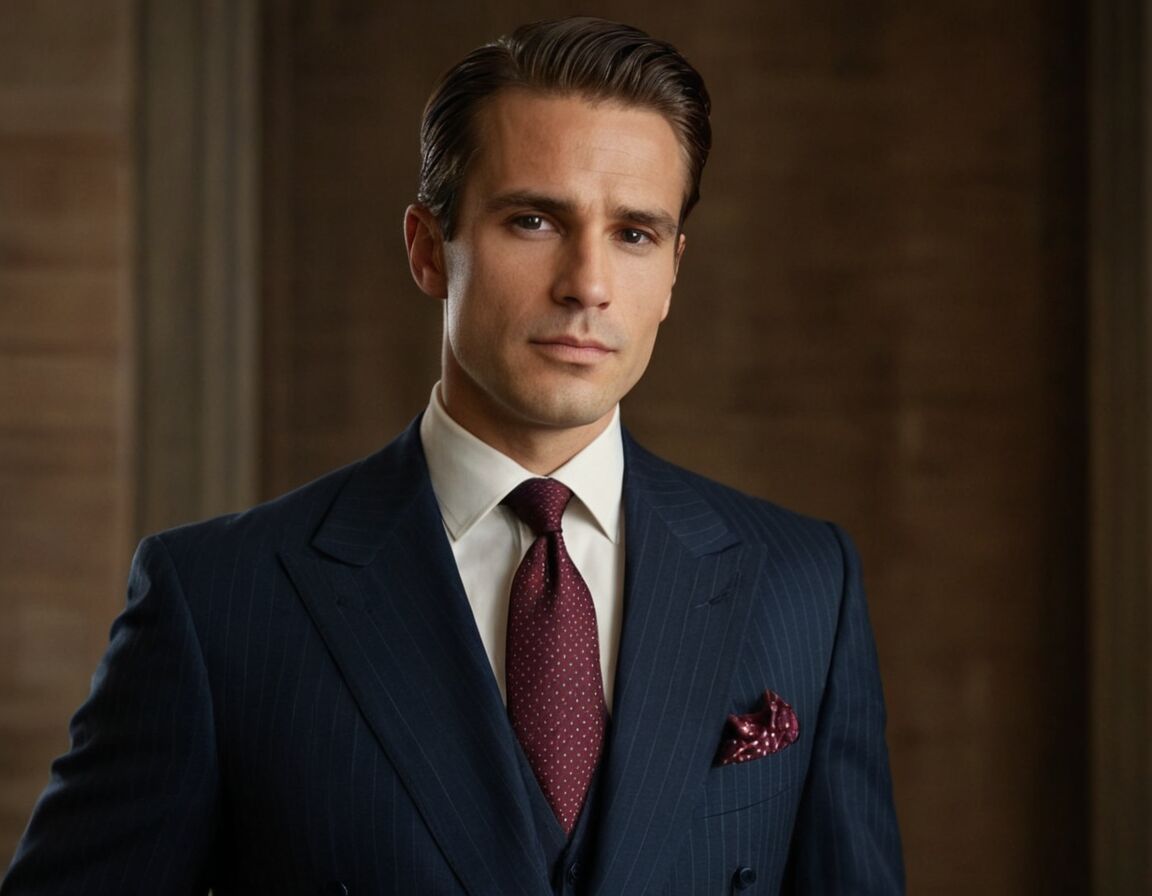 Zurückhaltende Muster, zB feine Streifen oder Karos - Old Money Style für Männer – Der zeitlose Look erklärt