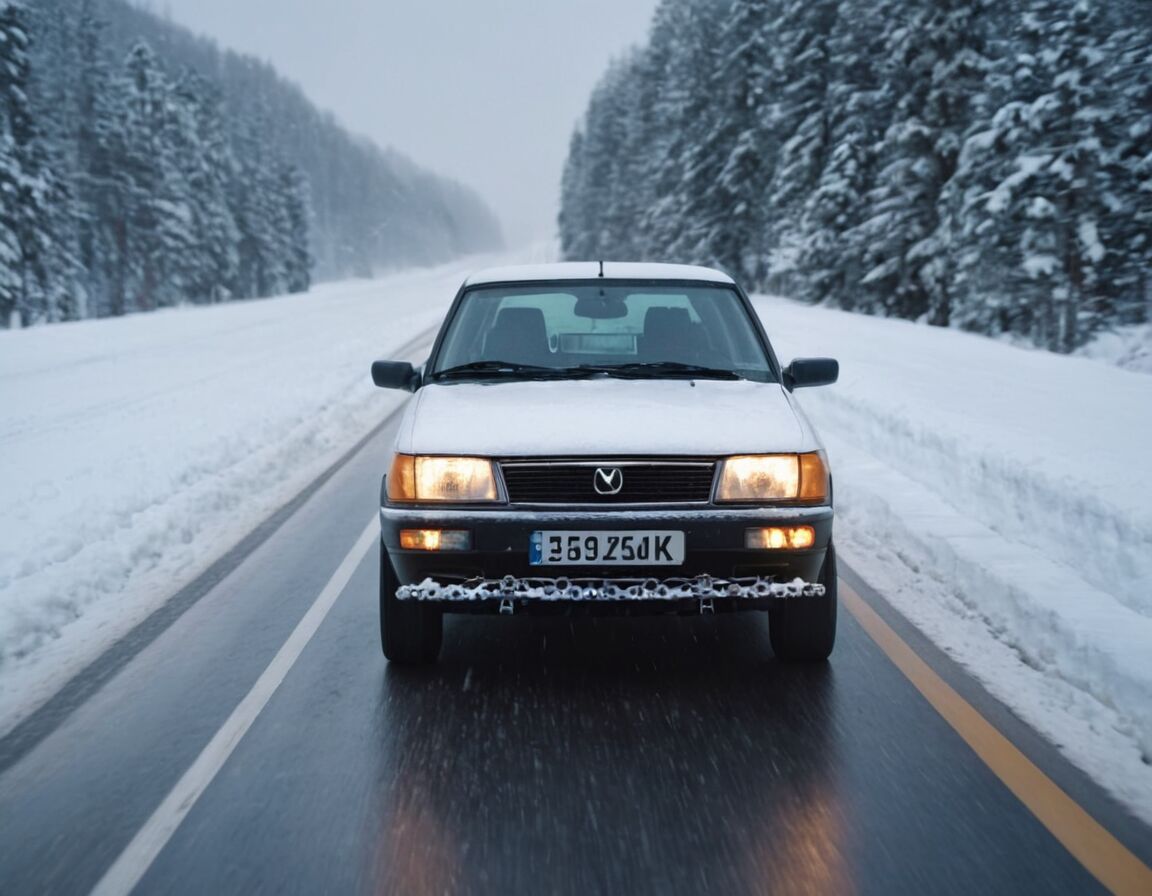 Versicherungsschutz kann bei Missachtung beeinträchtigt sein - Wie schnell darf ein Kraftfahrzeug mit Schneeketten höchstens fahren? Gesetzliche Regeln