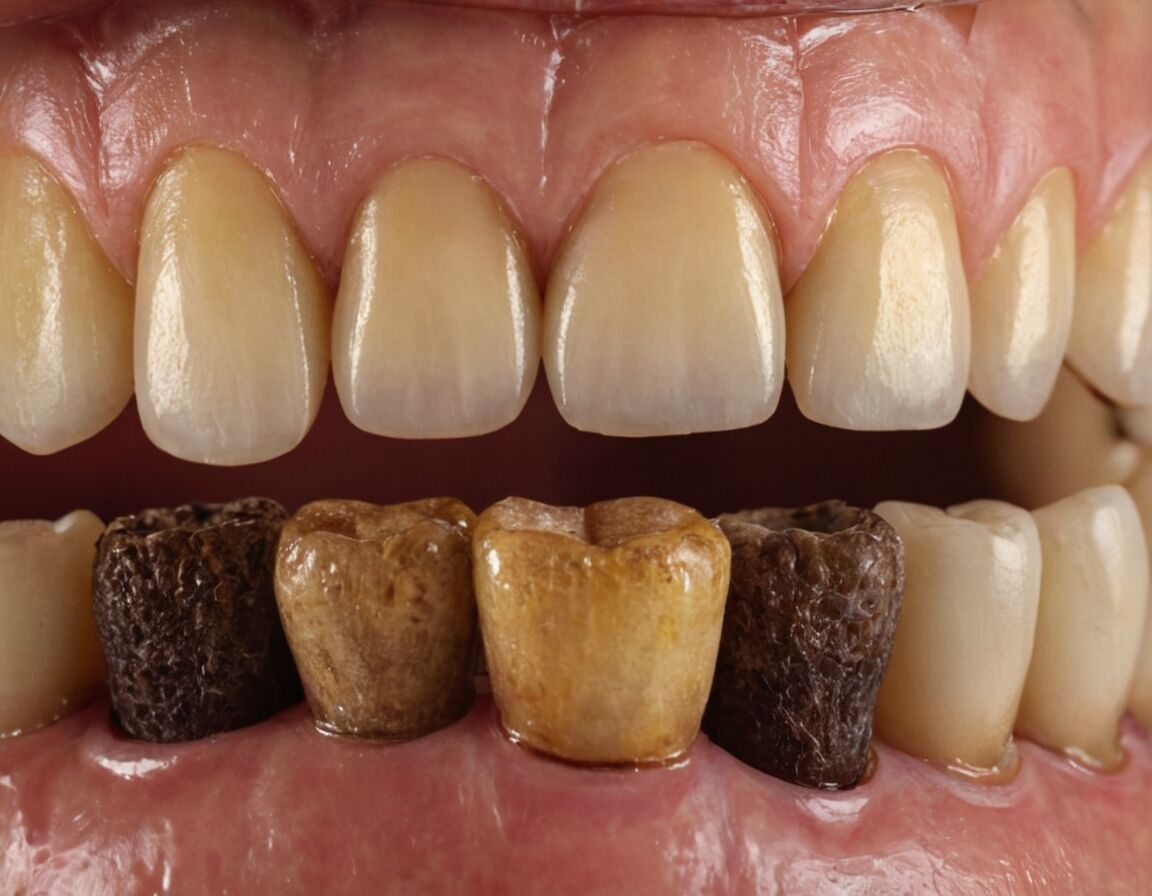 Zweimal täglich gründlich Zähne putzen beibehalten - Wie sieht Karies aus? Früherkennung und Vorbeugung leicht gemacht