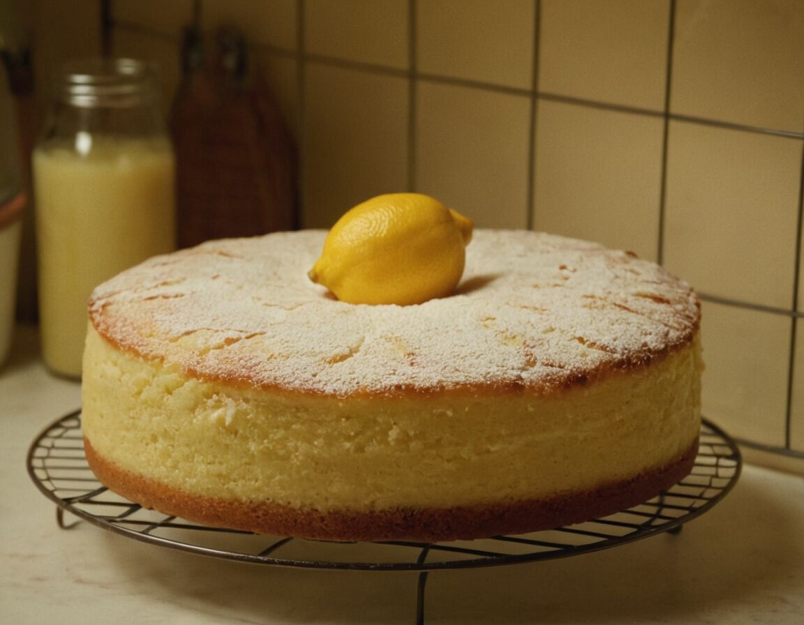 Kuchen auf dem Kuchengitter vollständig auskühlen lassen - Zitronenkuchen wie bei Oma – Das bewährte Familienrezept