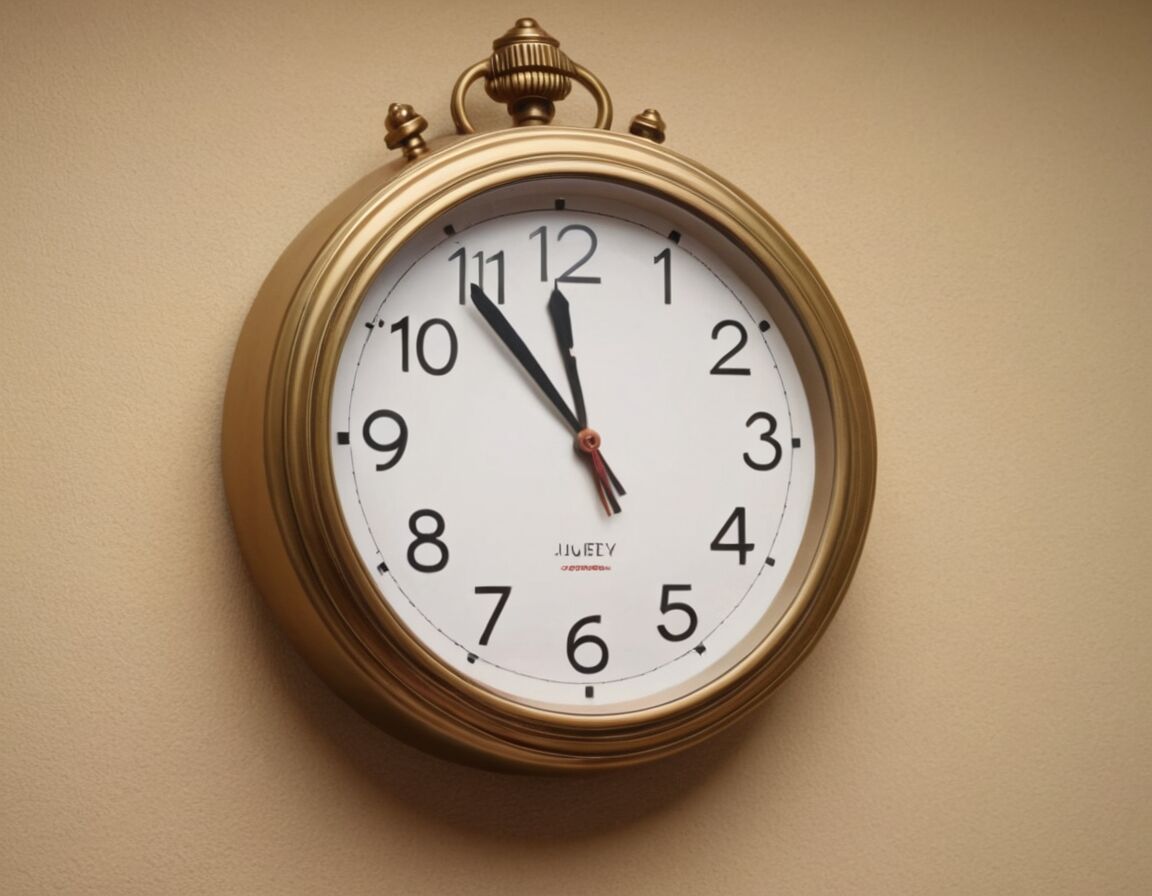 Kalender und Uhren strukturieren den Tagesablauf   - Wie viele Minuten hat ein Tag? Zeit richtig verstehen