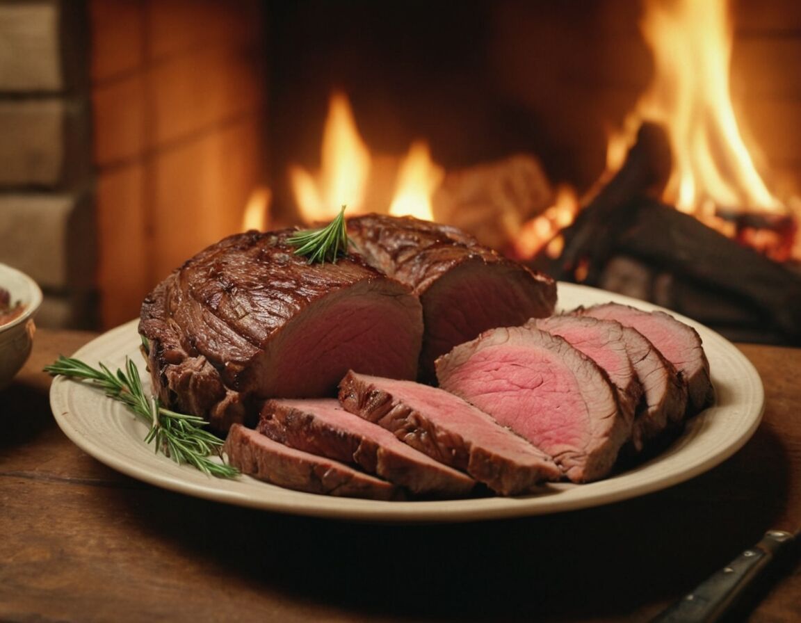 Braten bei niedriger Temperatur langsam im Ofen garen   - Rinderbraten zart im Backofen: Schritt-für-Schritt zum Sonntagsbraten