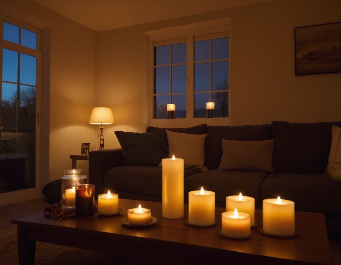 Gemütliche Atmosphäre durch warmweißes, flackerndes Licht   - LED Kerzen mit Timer – Stimmungsvoll und praktisch zugleich