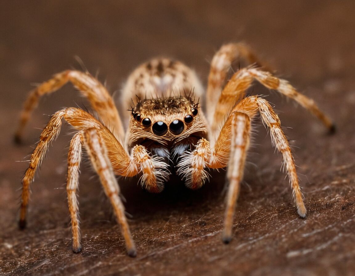 Feinste Härchen auf den Beinen erspüren Vibrationen   - Wie viele Beine hat eine Spinne? Faszinierende Fakten aus der Tierwelt