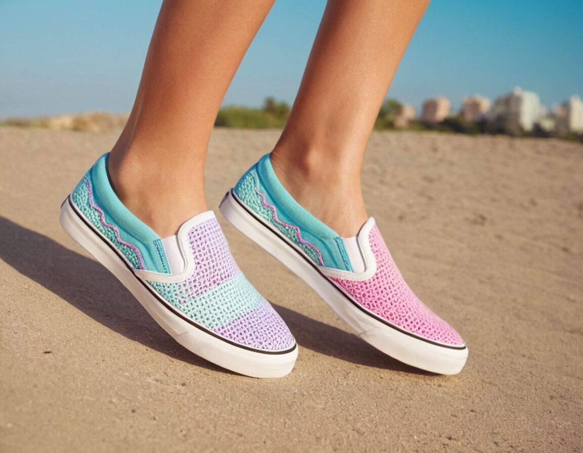 Slip-On Sneaker bieten bequemen Tragekomfort   - Sneaker Trend 2025 Damen: Diese Modelle sind jetzt angesagt