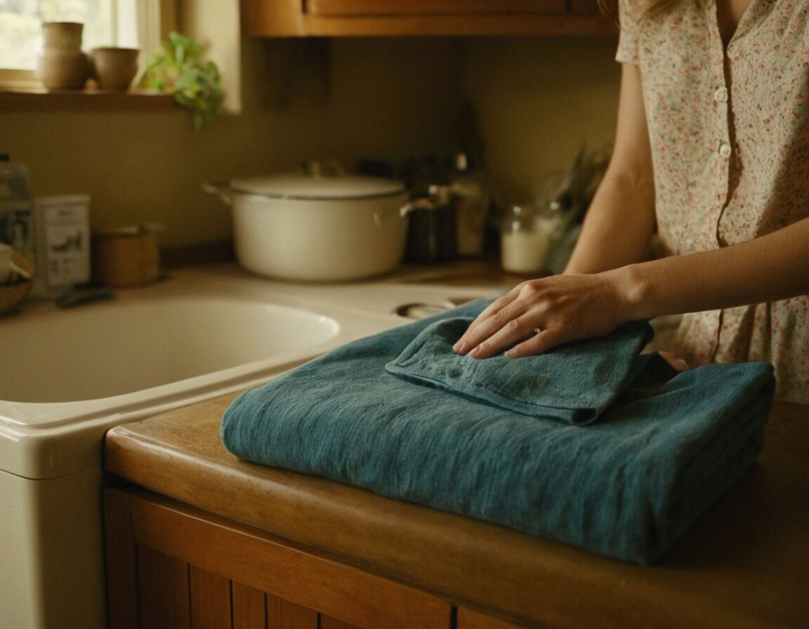 Mit Warmluft vorsichtig trocknen, nicht reiben   - Fettflecken aus Kleidung entfernen – Omas beste Hausmittel