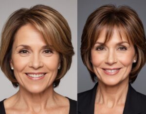 Frisuren, die jünger machen ab 50: Vorher-Nachher Inspirationen, die begeistern