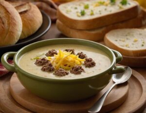 Hackfleisch Käse Lauch Suppe – Das beliebte Rezept schnell und einfach