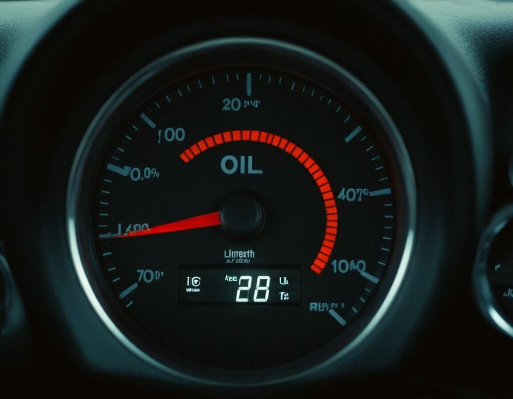 Wie verhalten Sie sich, wenn nach Motorstart die Öldruckkontrollleuchte nicht erlischt?